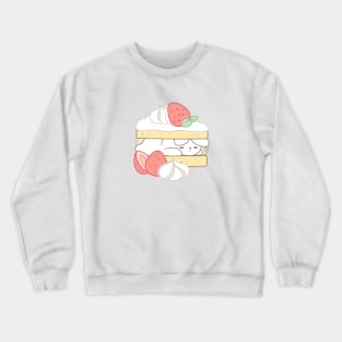 Cute Rabbit Sweet Dreams Inside Bunnyberry Shortcake Crewneck Sweatshirt